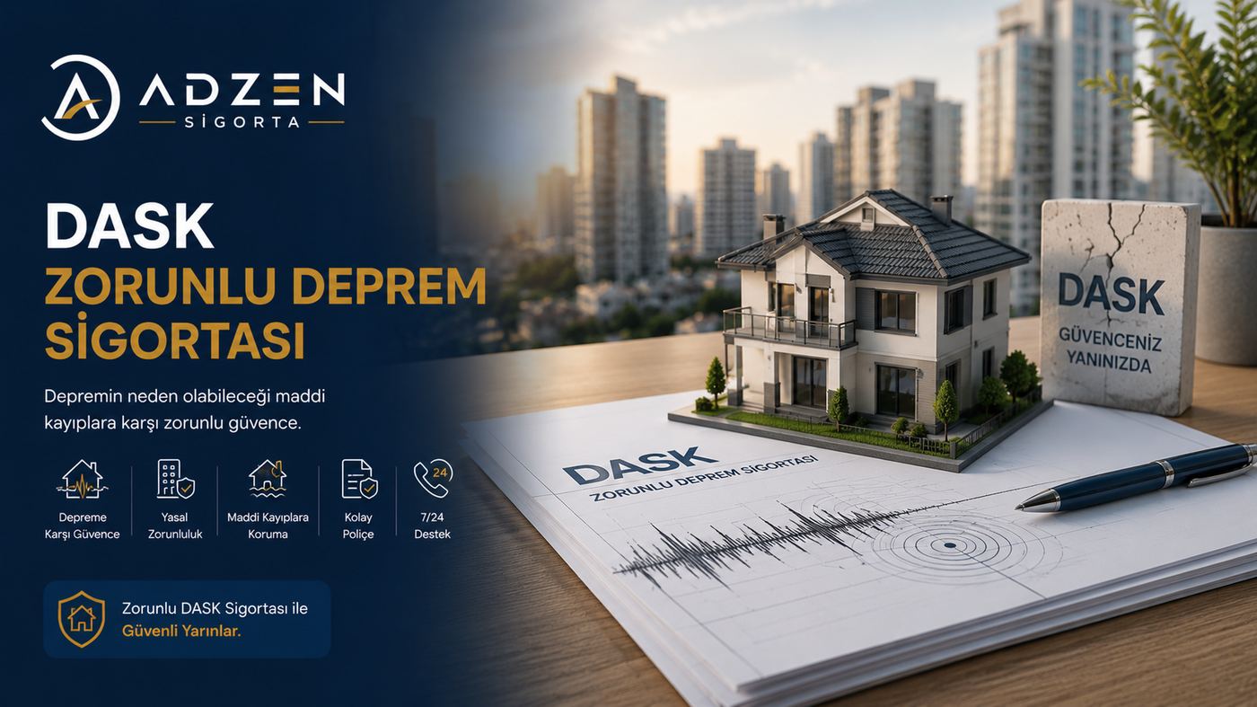 DASK zorunlu deprem sigortası - konut güvenliği