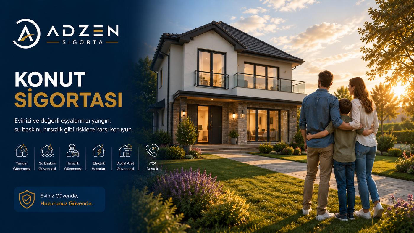 Konut sigortası - aile evi